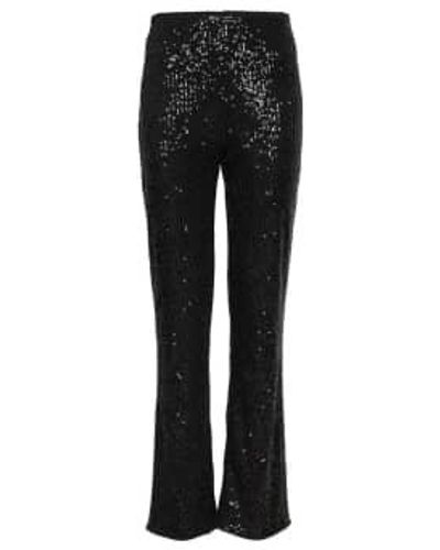 B.Young Bysolia Trousers Uk 8 - Black
