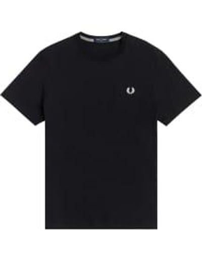 Fred Perry Crew Neck T-shirt M - Black