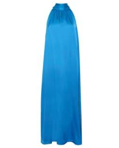 FRNCH Vestido cabestro berenjena - Azul