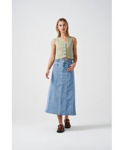 seventy + mochi Willow Skirt Rodeo Vintage / 10 - Blue