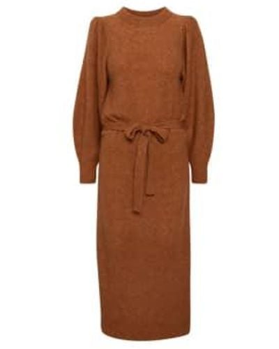 Ichi Jordanisches Kleid - Braun