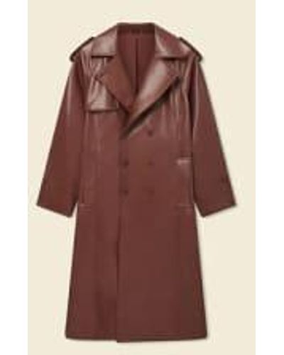 House Of Sunny Montague Trench M - Red