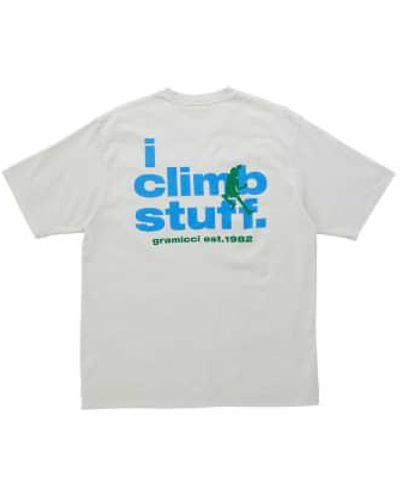 Gramicci I Climb Stuff Short Sleeved T-shirt - Blue