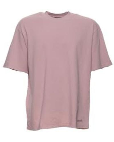 AMISH T-shirt Amx035cg45xxxx Pink Xl - Purple