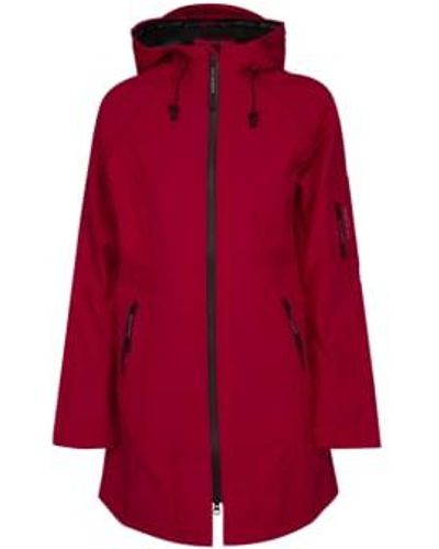 Ilse Jacobsen RuBarb Raincoat 37 - Rojo