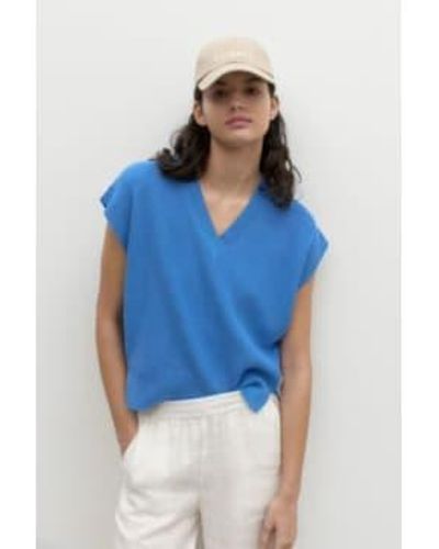 Ecoalf Lilac Vest French - Blu