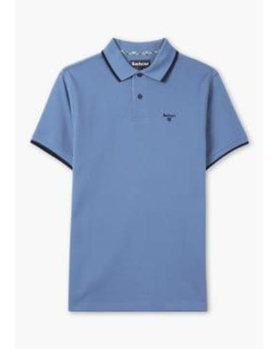 Barbour Herren eassington polo -shirt in bundesblau