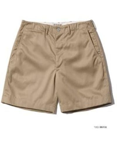Buzz Rickson's 1945 Chino Shorts - Natur