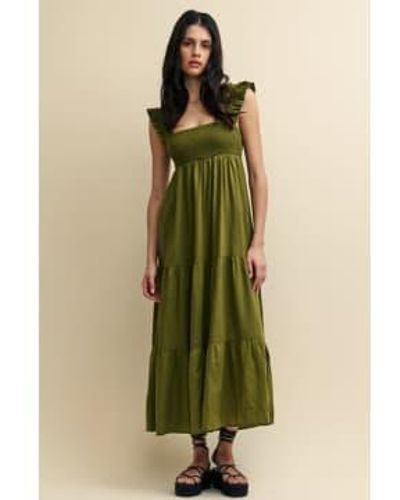 Nobody's Child Nobodys Child Maya Midi Maxi Dress - Verde