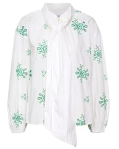 Saint Tropez Tilde Blouse L - Green