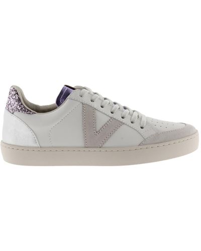 Victoria Zapatos entrenador metálico lilac madrid - Gris
