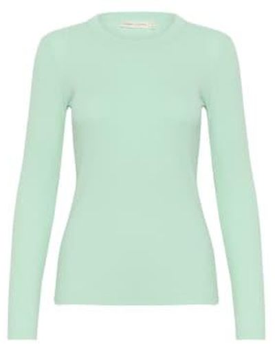 Inwear Camiseta manga larga dagnaiw menta polvorienta - Verde