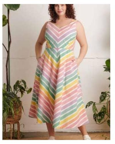 Emily and Fin Margot Dress Over The Rainbow - Verde