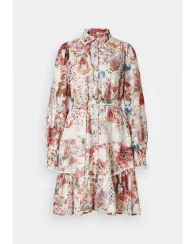 Y.A.S Boteh Shirt Dress - Pink