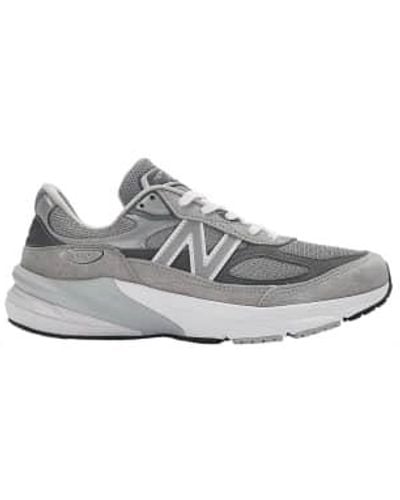 New Balance Sneaker 990v 6 - ante y malla de alta calidad - Gris