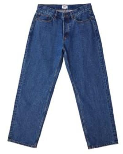 Obey Stonewash Men's Hardwork Trousers 34 - Blue