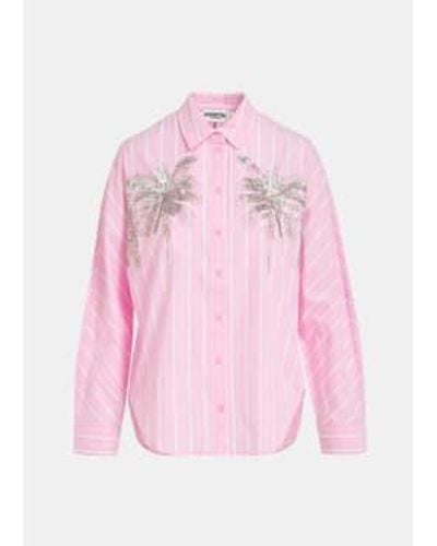 Essentiel Antwerp Camisa fresca - Rosa