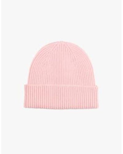 COLORFUL STANDARD Merino Beanie Faded Pink / Os