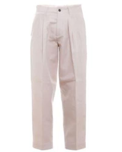 Nine:inthe:morning Nineinthemorning Pants For Man Cos17 Cosmo Carrot Camel - Multicolore