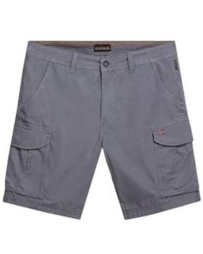 Napapijri Noto Cargo Shorts 2.0 Granite 30 - Gray