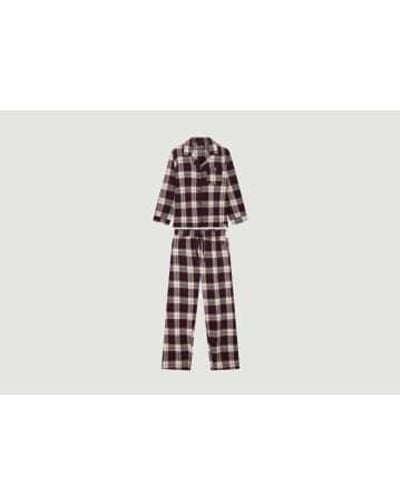 Komodo Jim Jam Pyjama se déroulant dans s gots en coton biologique - Multicolore