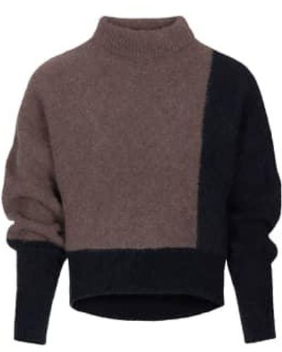 Humanoid Remo Shadow Sweater Alpaca - Gray