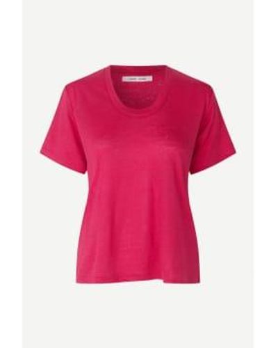 Samsøe & Samsøe Camiseta Kayla - Rosa