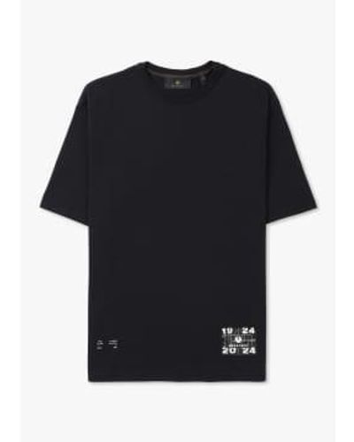 Belstaff S Centenary Applique Label T Shirt - Black