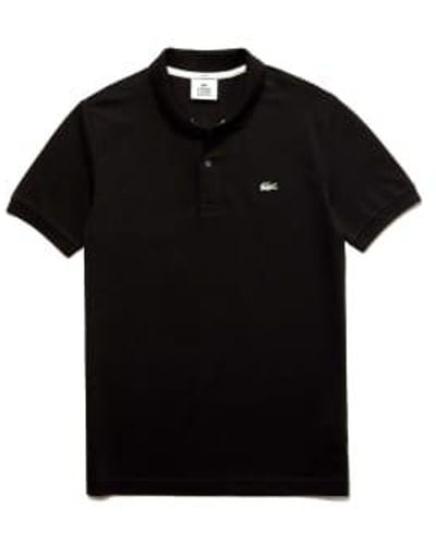 Lacoste Live slim fit polo hemd schwarz schwarz