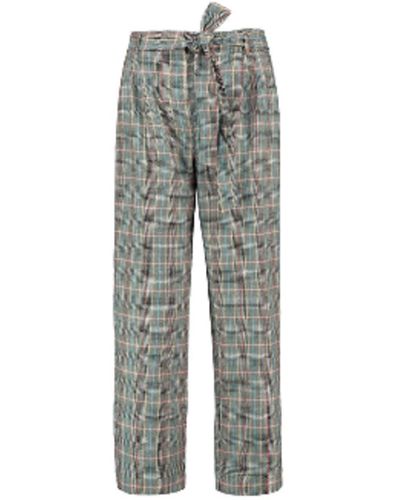 CKS Multicolour Lacee Long Trousers - Grey