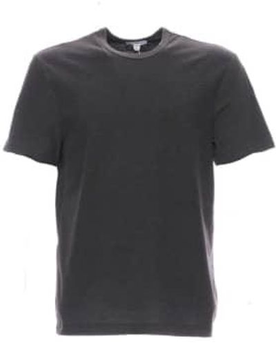 James Perse T-shirt Mrms3170 Plkp 1 - Black