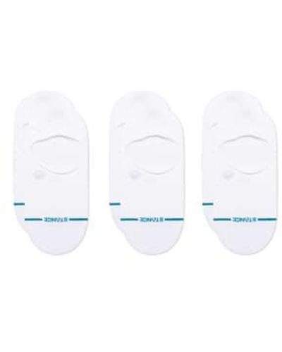 Stance No Show 3 Pack - Bianco