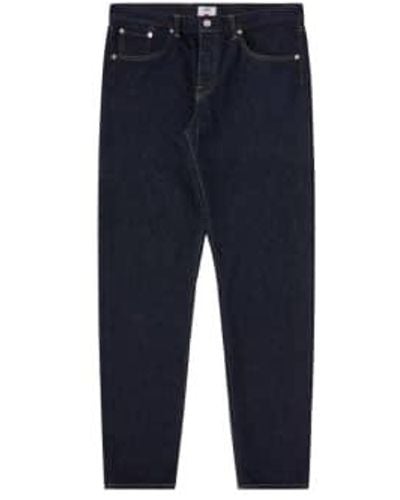 Edwin "made in japan" regelmäßige sich verjüngende jeans - Blau