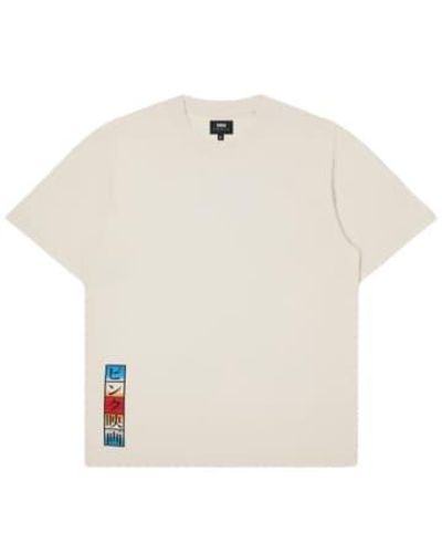 Edwin Pinku Eiga T Shirt Whisper 1 - Bianco