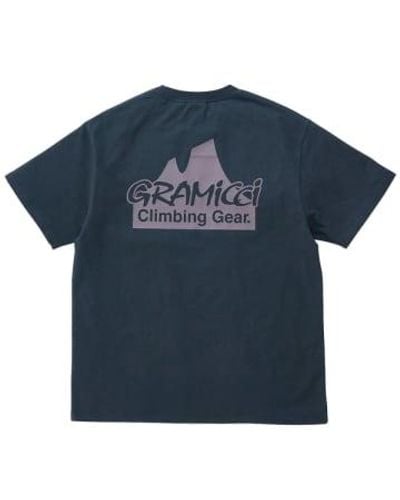 Gramicci Climbing Gear T Shirt Vintage 1 - Blu