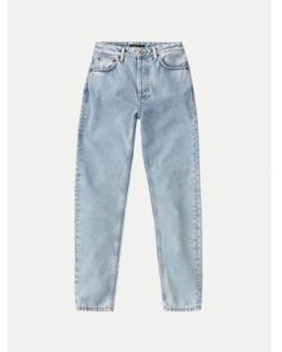 Nudie Jeans Jeans breezy britt sonnenblau