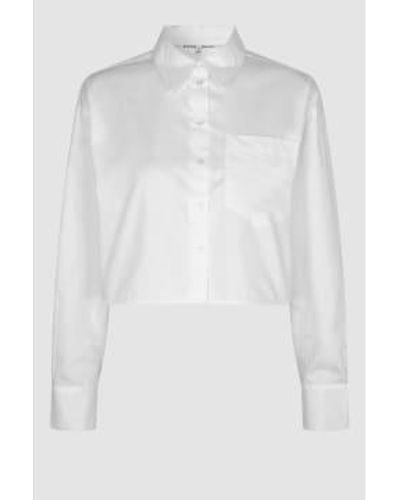 Second Female Charm Womens Shirt - Bianco