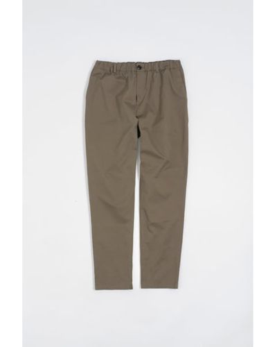 A Kind Of Guise Elasticated Wide Pants Mocca - Natural