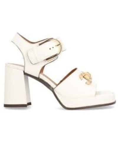 Alpe Chiara heeled sandalen - Weiß