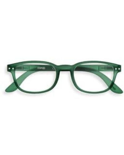 Izipizi Shape B Reading Glasses +3 - Green