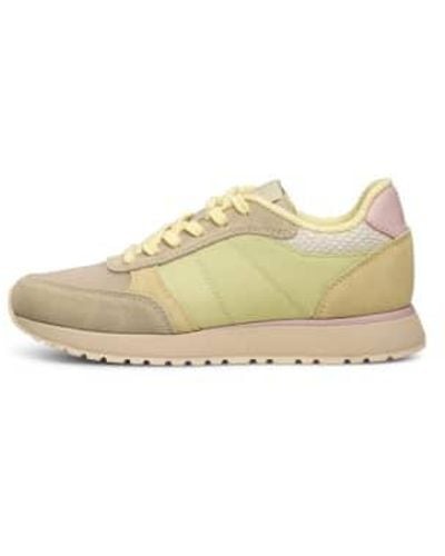 Every Thing We Wear Woden Ronja Trainers Trainers Mojito Colour Way Pink Apricot Sustainable - Natural