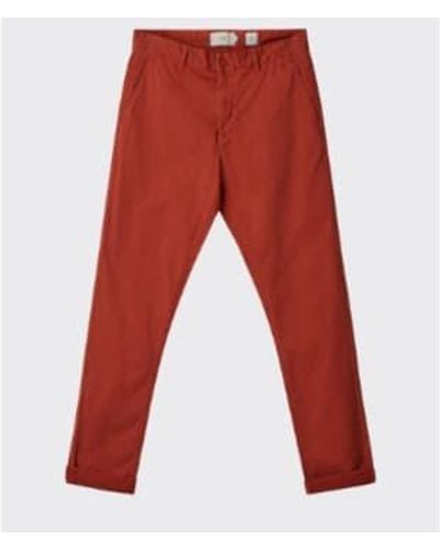 Minimum Pantalon chino picante norton 2.0 - Rouge