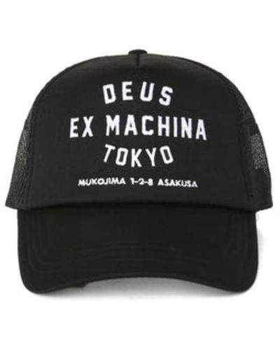 Deus Ex Machina Sombrero hombres dmw47840 blk - Negro
