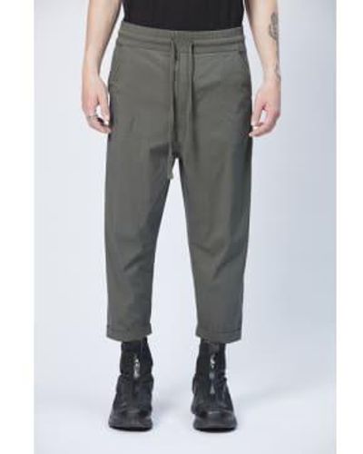 Thom Krom M st 431 pantalon survêtement vert - Gris