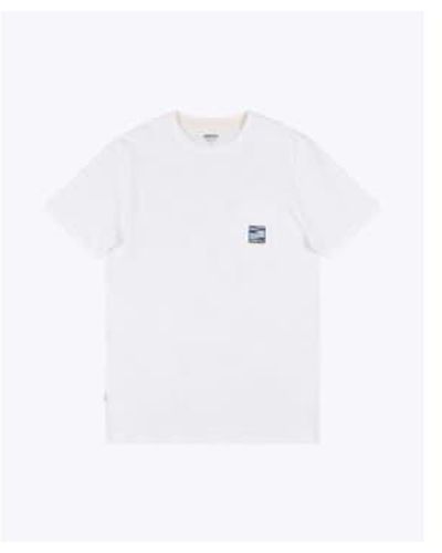 Wemoto Knight Off Slub Jersey Pocket T Shirt - Bianco