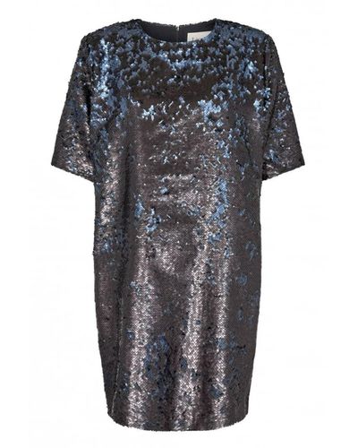 Levete Room Wylie 1 Sequin Dress - Grey