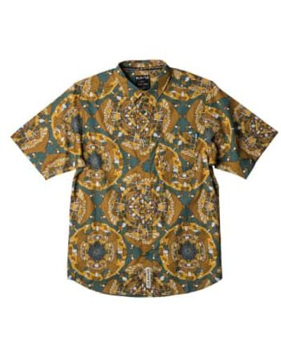 Kavu Festaruski Shirt Shroomarama - Verde