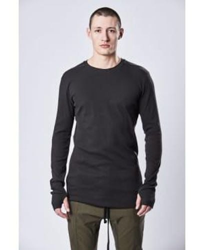 Thom Krom M ts 755 t-shirt noir - Gris