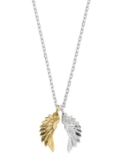 Estella Bartlett Wings Necklace Mixed - Metallic