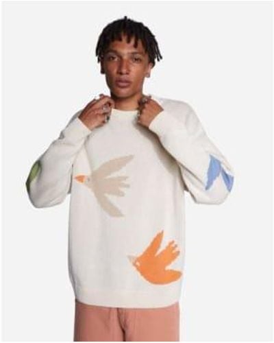 Olow Bird Migration Sweater Xs - Multicolor